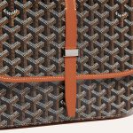 Goyard Belvedere MM Bag Black & Tan - Image 5